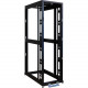 Tripp Lite 42U 4-Post Open Frame Rack Cabinet 36" Depth No Sides or Doors - 42U Rack Height x 19" Rack Width - Black - 2250 lb Dynamic/Rolling Weight Capacity - 3000 lb Static/Stationary Weight Capacity - RoHS, TAA Compliance SR42UBMDEXPND