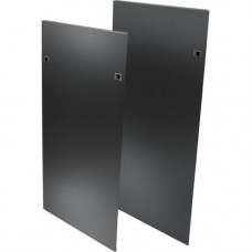 Tripp Lite Heavy Duty Side Panels for SRPOST48HD Open Frame Rack w/ Latches - Black - 48U Rack Height - 2 Pack SR48SIDE4PHD
