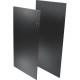 Tripp Lite Heavy Duty Side Panels for SRPOST50HD Open Frame Rack w/ Latches - Black - 50U Rack Height - 2 Pack SR50SIDE4PHD