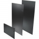 Tripp Lite Heavy Duty Side Panels for SRPOST58HD Open Frame Rack w/ Latches - Black - 58U Rack Height - 3 Pack SR58SIDE4PHD
