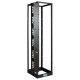 Tripp Lite Open Frame Rack 6ft Vertical Cable Manager 6in Wide - Black - RoHS, TAA Compliance SRCABLEVRT6