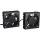 Tripp Lite Wallmount Rack Enclosure Cooling Roof Fan Kit 120V 5-15P - 2 - RoHS, TAA Compliance SRFANWM