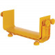 Tripp Lite Toolless Coupler for Fiber Routing System, 240 mm (10 in) - Yellow - Polyvinyl Chloride (PVC) SRFC10CPL10