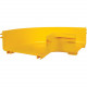 Tripp Lite Toolless Horizontal 90-Degree Elbow for Fiber Routing System, 240 mm (10 in) - Yellow - Polyvinyl Chloride (PVC) SRFC10ELBOW