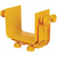 Tripp Lite Toolless Coupler for Fiber Routing System, 120 mm (5 in) - Yellow - Polyvinyl Chloride (PVC) SRFC5CPL5