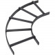 Tripp Lite Cable Ladder Runway E-Bend - 90 Degrees, 18 in. Width - Black - Steel SRL90BEND18