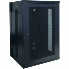 Tripp Lite 18U Wall Mount Rack Enclosure Server Cabinet Hinged w/ Door & Sides - 19" 18U Wall Mounted - RoHS, TAA Compliance SRW18US