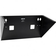 Tripp Lite Wallmount Rack 6U Vertical Rack Bracket 200lb Capacity - Black - TAA Compliance SRWALLBRKT6U