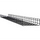 Tripp Lite Wire Mesh Cable Tray - 300 x 100 x 3000 mm (12 in. x 4 in. x 10 ft.), 6 Pack - Black Powder Coat - 6 Pack - Steel SRWB12410STR6