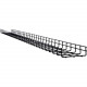 Tripp Lite Wire Mesh Cable Tray - 150 x 50 x 3000 mm (6 in. x 2 in. x 10 ft.), 10 Pack - Black Powder Coat - 10 Pack - Steel SRWB6210STR10