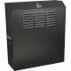 Tripp Lite 5U Wall Mount Low Profile Secure Rack Enclosure Cabinet Vertical - 5U Rack Height x 19" Rack Width - Wall Mountable - Black - 150 lb Static/Stationary Weight Capacity - RoHS, TAA Compliance SRWF5U