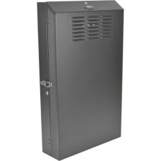 Tripp Lite 6U Wall Mount Rack Enclosure Server Cabinet Vertical 36" Deep - 36" Deep Wall Mountable for Server, UPS, Battery Pack, LAN Switch - Black - Steel - 149.91 lb x Maximum Weight Capacity - 149.91 lb x Static/Stationary Weight Capacity - 
