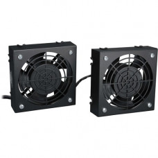 Tripp Lite Wallmount Rack Enclosure Cooling Roof Fan Kit 230V C14 3ft Cord - 210 CFM - 50 dB Noise SRXFANWM