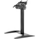 Peerless -AV SmartMount Universal Kiosk Cart - Up to 75" Screen Support - 175 lb Load Capacity - 46.1" Height x 35" Width x 29" Depth - Floor - Aluminum - Black - TAA Compliance SS575K