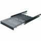 Middle Atlantic Products Heavy-Duty Sliding Shelf - 16.98"28" Deep Rack-mountable - Black - 200 lb x Maximum Weight Capacity SSHD28