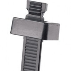 Panduit Pan-Ty Cable Tie - Black - 500 Pack - 120 lb Loop Tensile - Nylon 6.6 - TAA Compliance SST4HH-D30