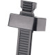 Panduit Pan-Ty Cable Tie - Black - 500 Pack - 120 lb Loop Tensile - Nylon 6.6 - TAA Compliance SST4HH-D30