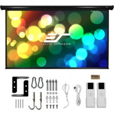 Elite Screens Starling 2 - 100-inch 16:9 with 24" Drop, Electric Motorized Auto HD Projection Projector Screen, ST100UWH2-E24" ST100UWH2-E24