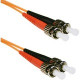 ENET Fiber Optic Duplex Network Cable - 32.81 ft Fiber Optic Network Cable for Network Device - First End: 2 x ST Male Network - Second End: 2 x ST Male Network - 62.5/125 &micro;m - Orange - TAA Compliant ST2-10M-ENT