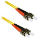 ENET Fiber Optic Duplex Network Cable - 16.40 ft Fiber Optic Network Cable for Network Device - First End: 2 x ST Male Network - Second End: 2 x ST Male Network - 9/125 &micro;m - Yellow - TAA Compliant ST2-SM-5M-ENT