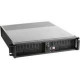 iStarUSA 2U Compact Stylish Rackmount Chassis with 350W PSU 24" Rails - Rack-mountable - Black - Zinc-coated Steel - 2U - 1 x 350 W - Power Supply Installed - ATX, Micro ATX Motherboard Supported - 2 x Fan(s) Supported - 2 x External 5.25" Bay -