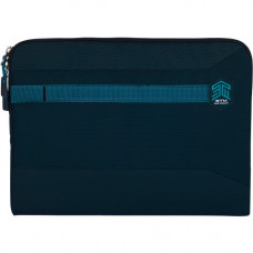 STM Goods Summary 13" Laptop Sleeve - Dark Navy - Retail - Dirt Resistant Exterior, Moisture Resistant Exterior, Water Resistant Exterior, Knock Resistant Interior, Bump Resistant Interior - Polyurethane, Polyester - 10.4" Height x 13.8" Wi