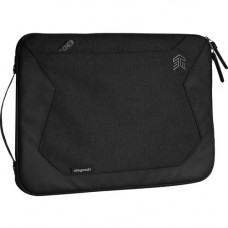 STM Goods Myth Carrying Case (Sleeve) for 13" Apple MacBook Pro - Black - Weather Resistant, Acid Resistant, Water Resistant - Fabric, Polyurethane Inner, Fleece Lining, Thermoplastic Polyurethane (TPU) Handle, Polyester - Shoulder Strap - 10" H