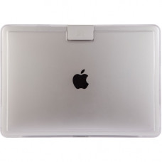 STM Goods Hynt MacBook Pro (2016 & 2017) - Apple MacBook Pro - Clear - Textured, Sandblasted metal badge with etched logo - Polycarbonate, Thermoplastic Polyurethane (TPU) STM-122-154P-33