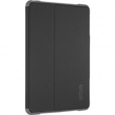 STM Dux Rugged Case for iPad 2, 3 & 4 - Black- Retail Packaging - Drop Resistant, Water Resistant, Spill Resistant - Polycarbonate, Polyurethane, MicroFiber Interior STM-222-066J-01