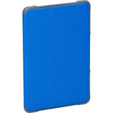 STM Goods dux Carrying Case iPad mini with Retina Display, iPad mini 3, iPad mini, iPad mini 2 - Clear, Blue - Water Resistant Cover, Drop Resistant, Spill Resistant - Polyurethane Cover, Polycarbonate, Thermoplastic Polyurethane (TPU) Cover STM-222-104G-