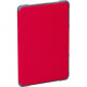 STM Goods dux Carrying Case iPad mini with Retina Display, iPad mini 3, iPad mini, iPad mini 2 - Clear, Red - Water Resistant Cover, Drop Resistant, Spill Resistant - Polyurethane Cover, Polycarbonate, Thermoplastic Polyurethane (TPU) Cover STM-222-104G-2