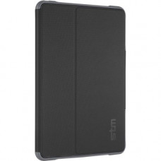 STM Goods dux Carrying Case for iPad Air 2 - Clear, Black - doesn&#39;&#39;t fit iPad Air - Water Resistant Cover, Drop Resistant, Spill Resistant - Polyurethane Cover, Polycarbonate, Thermoplastic Polyurethane (TPU) Cover STM-222-104J-01
