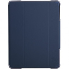 STM Goods Dux Plus Duo Carrying Case for Apple, Logitech 10.5" iPad Air (3rd Generation), iPad Pro - Transparent, Midnight Blue - Drop Resistant, Water Resistant, Shock Resistant, Spill Resistant - Polycarbonate Back, Polyurethane Cover, Thermoplasti