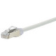 Panduit Cat.6a F/UTP Patch Network Cable - 1.64 ft Category 6a Network Cable for Network Device - First End: 1 x RJ-45 Male Network - Second End: 1 x RJ-45 Male Network - Patch Cable - 28 AWG - Red - 25 - TAA Compliance STP28X0.5MRD-Q