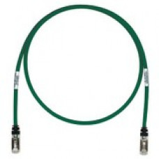 Panduit Cat.6a S/FTP Patch Network Cable - 98.43 ft Category 6a Network Cable for Network Device - First End: 1 x RJ-45 Male Network - Second End: 1 x RJ-45 Male Network - 10 Gbit/s - Patch Cable - Shielding - 26 AWG - Black, Green - 1 STP6X30MGR