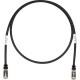 Panduit Cat.6a S/FTP Network Cable - 10 ft Category 6a Network Cable for Network Device - First End: 1 x RJ-45 Network - Second End: 1 x RJ-45 Network - 1.25 GB/s - Patch Cable - Black - TAA Compliance STP6X10BL