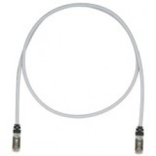 Panduit Cat.6a S/FTP Patch Network Cable - 9 ft Category 6a Network Cable for Network Device - First End: 1 x RJ-45 Male Network - Second End: 1 x RJ-45 Male Network - Patch Cable - Shielding - 26 AWG - International Gray - 25 - TAA Compliance STP6X9IG-Q