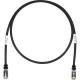 Panduit Cat.6a S/FTP Patch Network Cable - 15 ft Category 6a Network Cable for Network Device - First End: 1 x RJ-45 Male Network - Second End: 1 x RJ-45 Male Network - Patch Cable - Shielding - Black, Black STP6X15BL