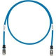 Panduit Cat.6a Patch Network Cable - 9.84 ft Category 6a Network Cable for Network Device - First End: 1 x RJ-45 Male Network - Second End: 1 x RJ-45 Male Network - Patch Cable - Shielding - Gray, Black - TAA Compliance STP6X3MBU