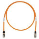 Panduit Cat.6a S/FTP Patch Network Cable - Category 6a Network Cable for Network Device - First End: 1 x RJ-45 Male Network - Second End: 1 x RJ-45 Male Network - 10 Gbit/s - Patch Cable - Shielding - 26 AWG - Orange - 1 STP6X100OR