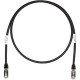Panduit Cat.6a S/FTP Network Cable - 45 ft Category 6a Network Cable for Network Device - First End: 1 x RJ-45 Male Network - Second End: 1 x RJ-45 Male Network - Shielding - 26 AWG - Black, Black - 1 - TAA Compliance STP6X45BL