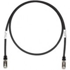 Panduit Cat.6a S/FTP Patch Network Cable - 18 ft Category 6a Network Cable for Network Device - First End: 1 x RJ-45 Male Network - Second End: 1 x RJ-45 Male Network - 10 Gbit/s - Patch Cable - Shielding - 26 AWG - Black, Black - 1 - TAA Compliance STP6X