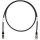 Panduit Cat.6a S/FTP Patch Network Cable - Category 6a Network Cable for Network Device - First End: 1 x RJ-45 Male Network - Second End: 1 x RJ-45 Male Network - 10 Gbit/s - Patch Cable - Shielding - 26 AWG - Black - 1 - TAA Compliance STP6X100BL