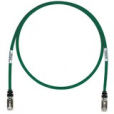 Panduit Cat.6a S/FTP Patch Network Cable - 20 ft Category 6a Network Cable for Network Device - First End: 1 x RJ-45 Male Network - Second End: 1 x RJ-45 Male Network - Patch Cable - Shielding - 26 AWG - Green - 25 - TAA Compliance STP6X20GR-Q