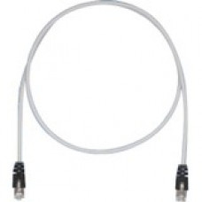 Panduit Cat.5e F/UTP Patch Network Cable - 29.53 ft Category 5e Network Cable for Network Device - First End: 1 x RJ-45 Male Network - Second End: 1 x RJ-45 Male Network - Patch Cable - Shielding - 26 AWG - International Gray - 1 - TAA Compliance STPCH9MB