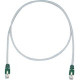 Panduit Cat.5e F/UTP Patch Network Cable - 29.53 ft Category 5e Network Cable for Network Device - First End: 1 x RJ-45 Male Network - Second End: 1 x RJ-45 Male Network - Patch Cable - Shielding - 26 AWG - International Gray - 1 - TAA Compliance STPCH9MB