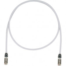 Panduit Cat.5e UTP Patch Network Cable - 49.21 ft Category 5e Network Cable for Network Device - First End: 1 x RJ-45 Male Network - Second End: 1 x RJ-45 Male Network - Patch Cable - Shielding - Black, International Gray - 1 Pack - TAA Compliance STPCH1.