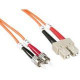 MicroPac Fiber Optic Duplex Patch Cable - SC Male - ST Male - 32.81ft STSC-MMD-10M