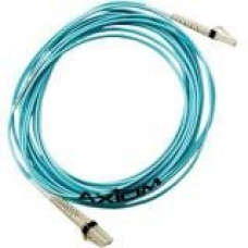 Axiom Fiber Optic Network Cable - 26.25 ft Fiber Optic Network Cable for Network Device - First End: 2 x ST Male Network - Second End: 2 x ST Male Network - 1.25 GB/s - 50/125 &micro;m - Aqua STST10GA-8M-AX