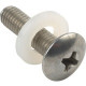 Chief Manufacturing Raxxess Screw and Washer - Screw, Washer - Truss - Philips - Stainless Steel STSW-25